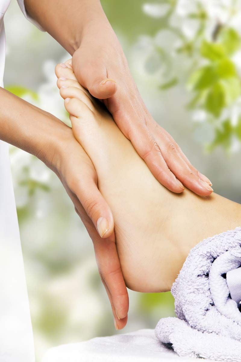 Foot Massage Therapy Treatment